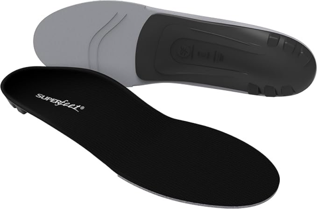 Superfeet 黒は扁平足用